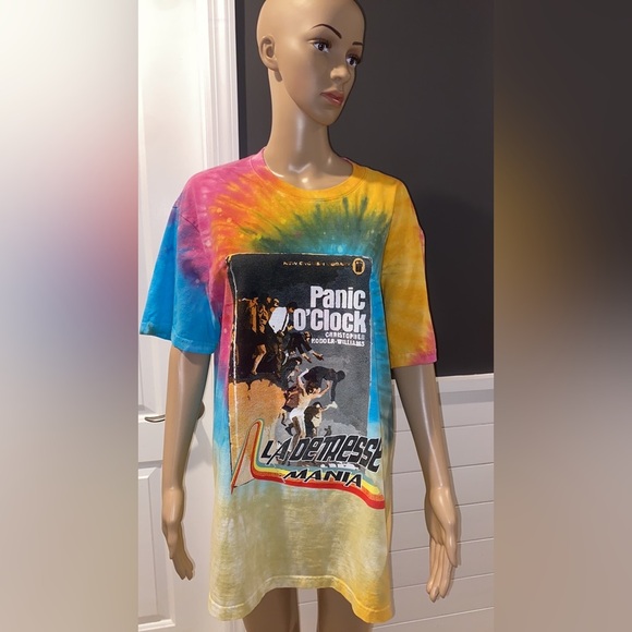 La DETRESSE Tropicali Panic O' Clock Mania Tee Shirt Size XL - Picture 2 of 4